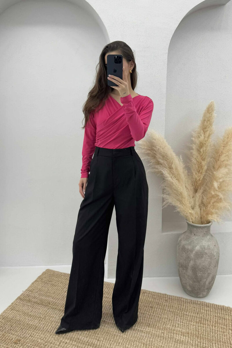 ONE COLOR SIMPLE WOMEN BODY FUCHSIA/CIKLAMI - 1