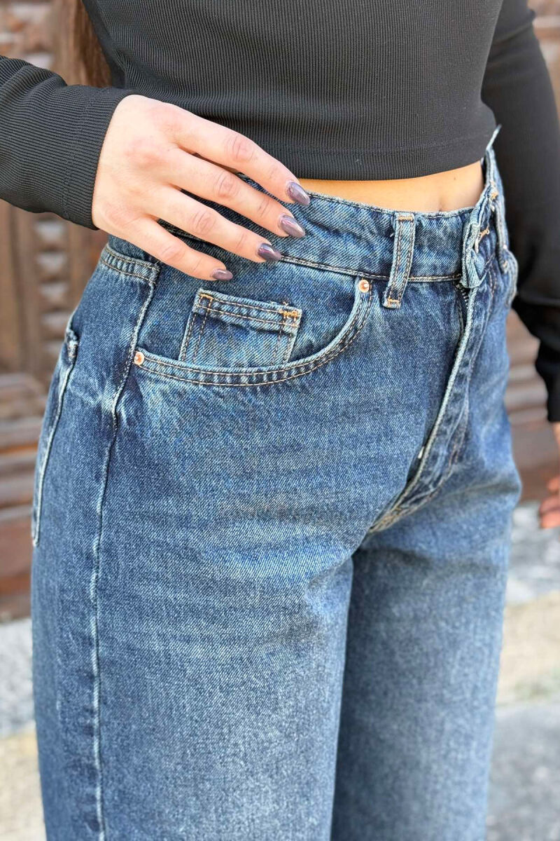 ONE COLOR SIMPLE WOMEN JEANS BLUE/BLU - 5