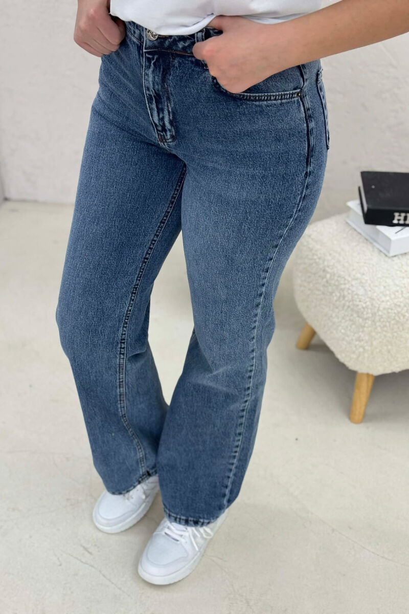 ONE COLOR SIMPLE WOMEN JEANS BLUE/BLU - 9