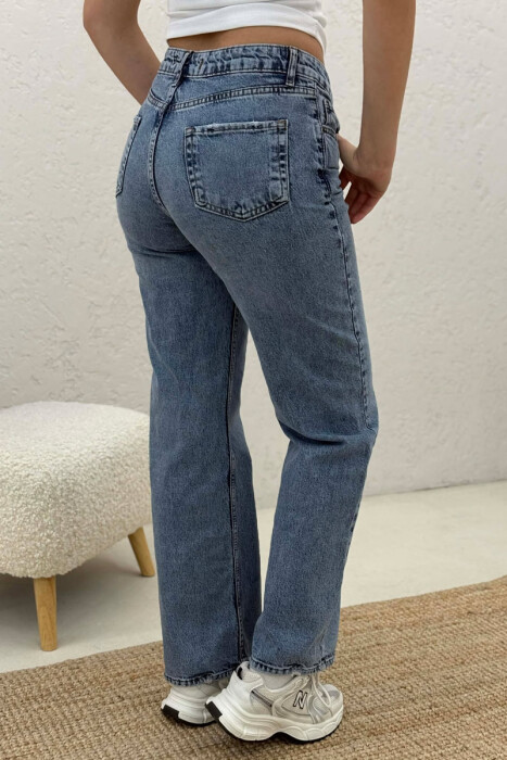 ONE COLOR SIMPLE WOMEN JEANS BLUE/BLU - 8