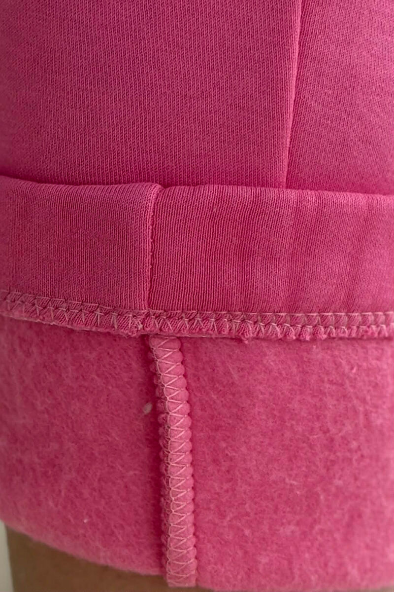 ONE COLOR SIMPLE WOMEN JOGGERS PINK/ROZE - 2