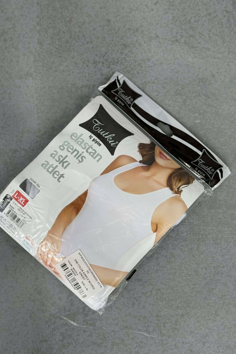 ONE COLOR SIMPLE WOMEN SINGET WHITE-E BARDHE - 2