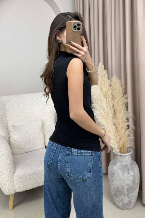 ONE COLOR SIMPLE WOMEN SINGET BLACK/ E ZEZE - 2