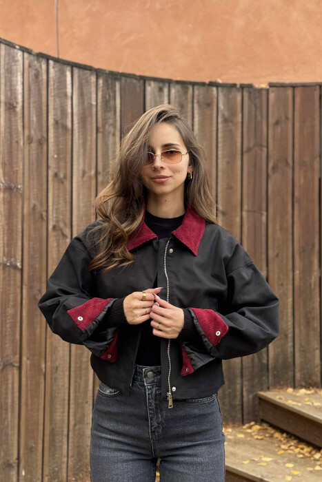 XHAKETE E THJESHTE NJE NGJYRESHE ME ZINXHIR PER FEMRA NE NGJYRE TE ZEZE - KLAUDIO FASHION