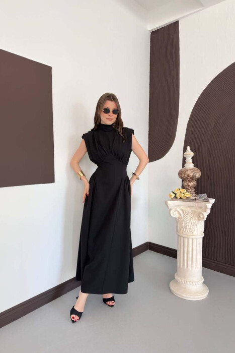 FUSTAN NJE NGJYRESH PA MENGE PER FEMRA NE NGJYRE TE ZEZE - KLAUDIO FASHION
