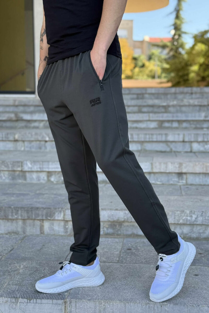 ONE COLOR SMALL LOGO MEN SWEATPANTS DARK GREEN/JEE - 3