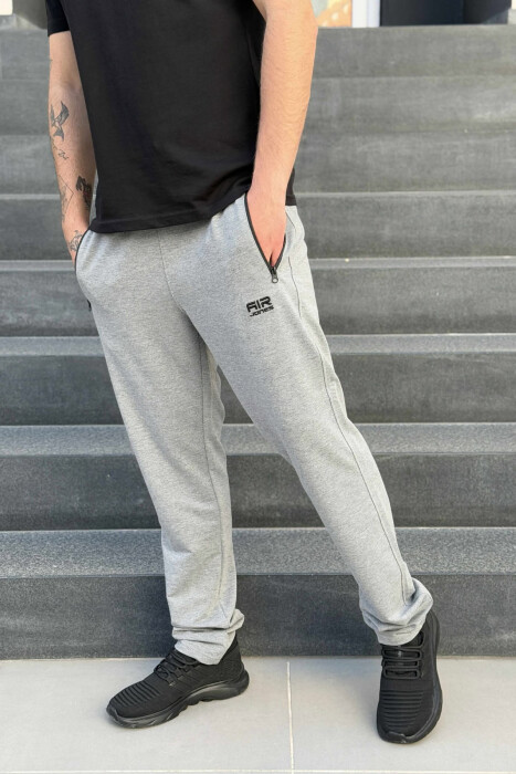 ONE COLOR SMALL LOGO MEN SWEATPANTS GREY/GRI 