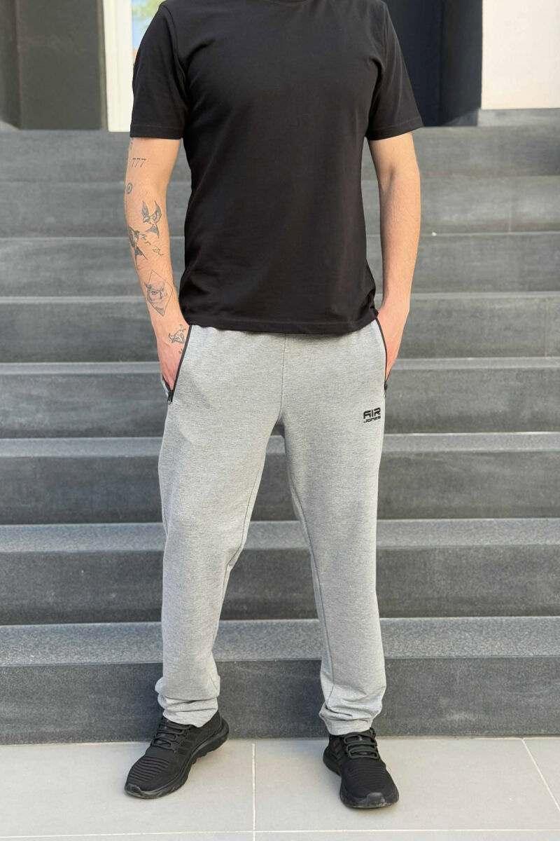 ONE COLOR SMALL LOGO MEN SWEATPANTS GREY/GRI - 2