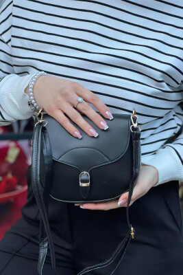 ONE COLOR SMALL SIMPLE WOMAN BAG BLACK/ E ZEZE 