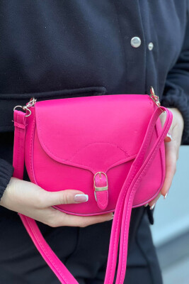 ONE COLOR SMALL SIMPLE WOMAN BAG FUCHSIA/CIKLAMI 