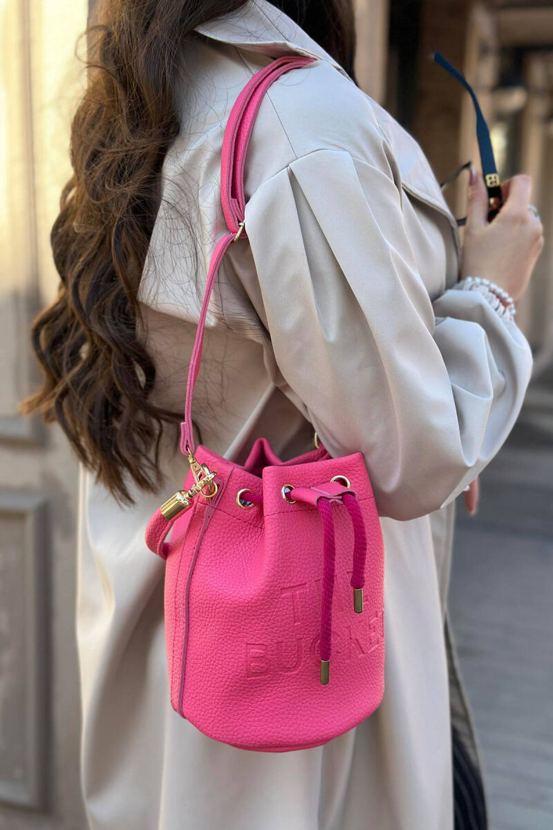 ONE COLOR SMALL SIMPLE WOMAN BAG FUCHSIA/CIKLAMI - 1