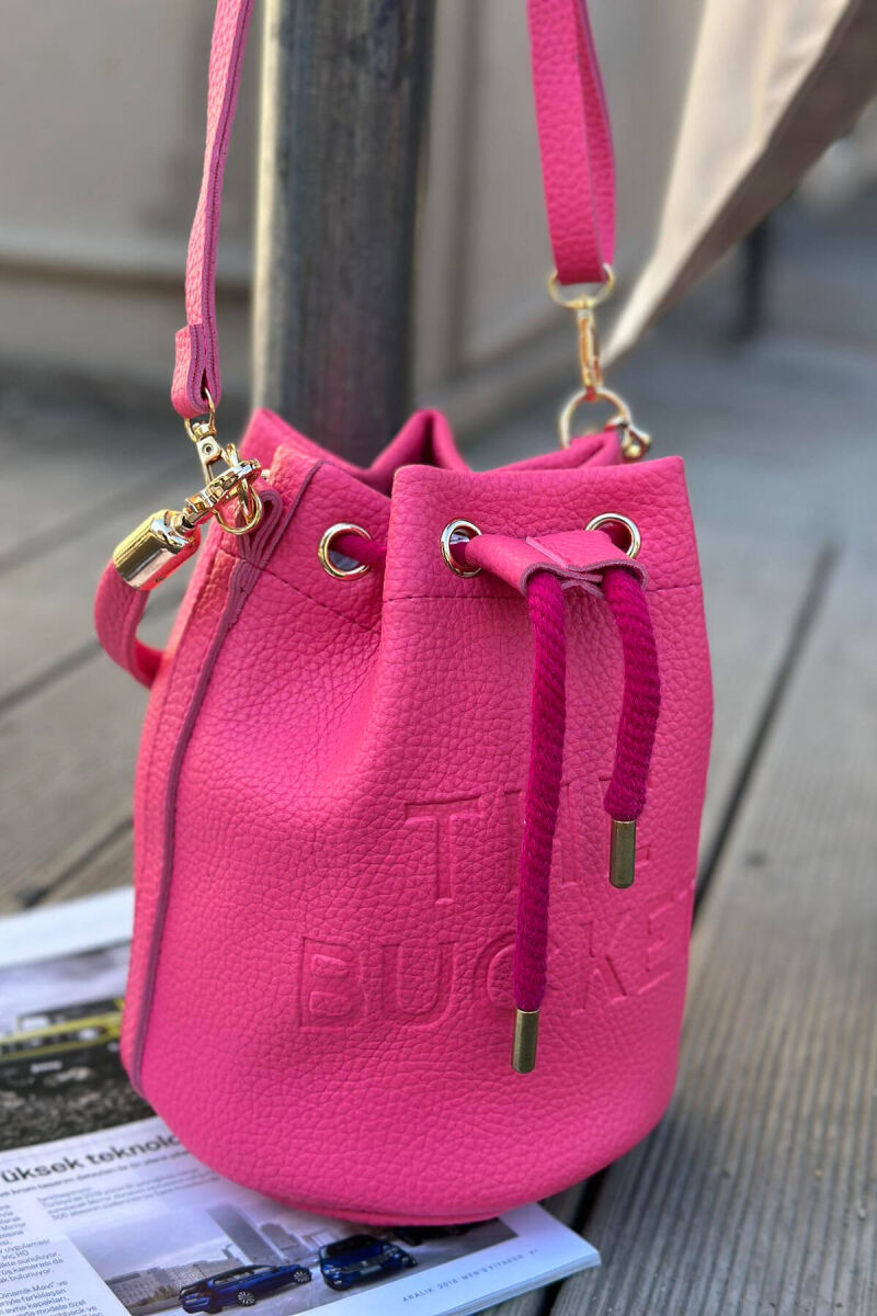 ONE COLOR SMALL SIMPLE WOMAN BAG FUCHSIA/CIKLAMI - 2