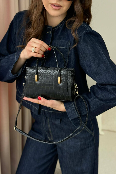 ONE COLOR SMALL SIMPLE WOMEN BLACK/ E ZEZE 