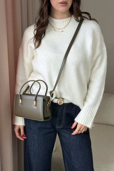 ONE COLOR SMALL SIMPLE WOMEN GREEN/JESHILE - 2