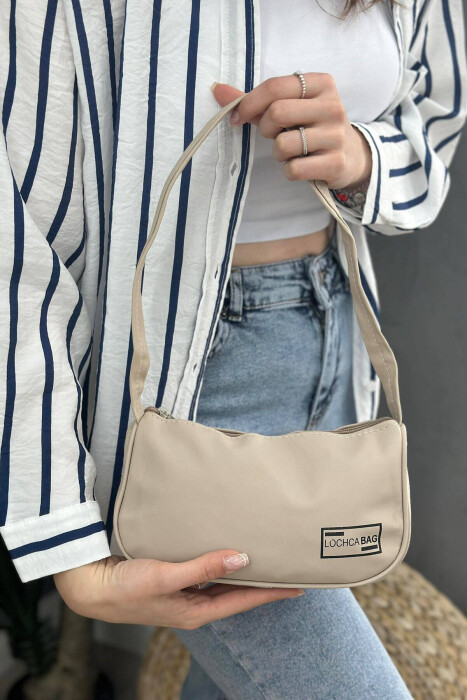 ONE COLOR SMALL WOMAN BAG BEIGE/BEZHE 