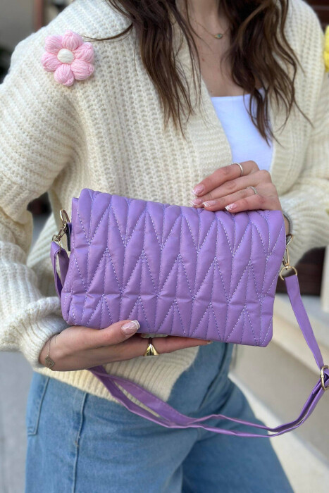 ONE COLOR SMALL WOMAN BAG LIGHT PURPLE/LEZB 