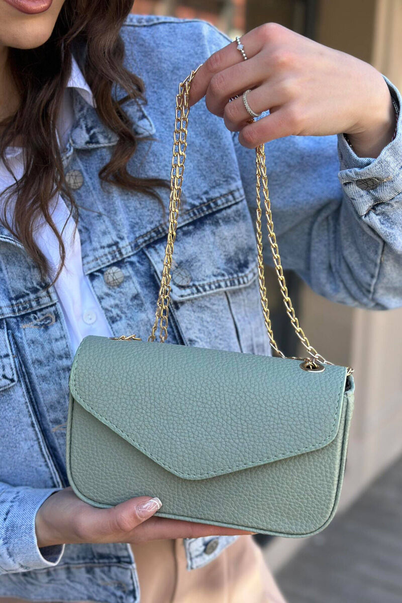 ONE COLOR SMALL WOMAN BAG MINT/MENTE - 1