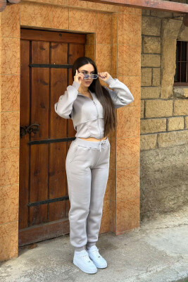 ONE COLOR WARM WOMEN SET GREY/GRI 