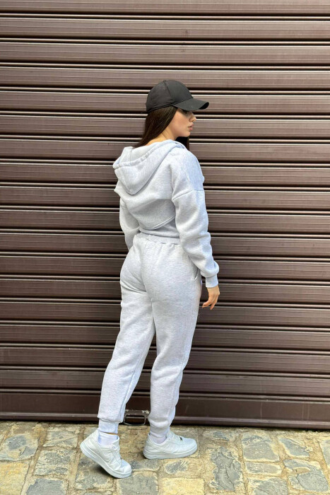 ONE COLOR WARM WOMEN SET LIGHT GREY/GZ - 4