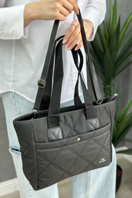 ONE COLOR WOMAN BAG BLACK/ E ZEZE 