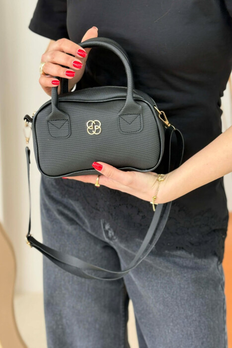 ONE COLOR WOMAN BAG BLACK/ E ZEZE - 1