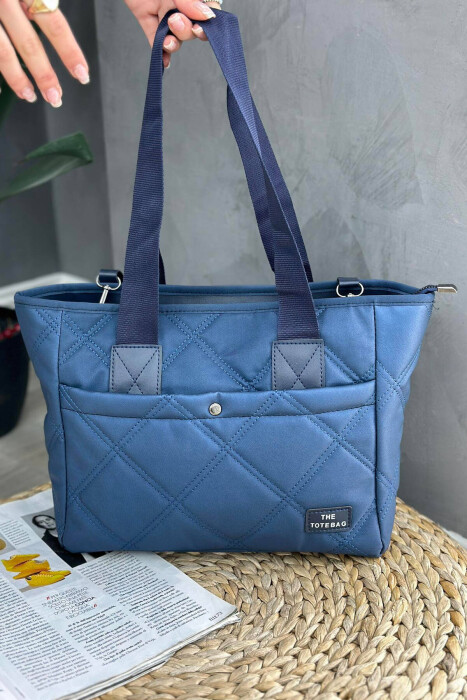 ONE COLOR WOMAN BAG BLUE/BLU - 2