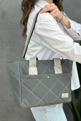 ONE COLOR WOMAN BAG GREY/GRI 