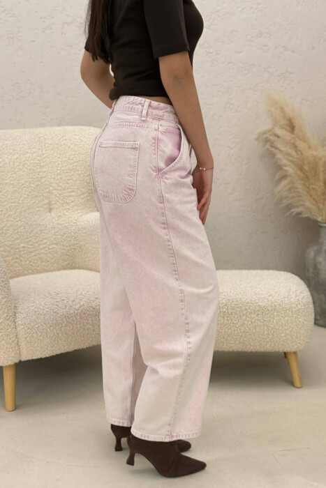 ONE COLOR WOMAN JEANS PINK/ROZE - 10