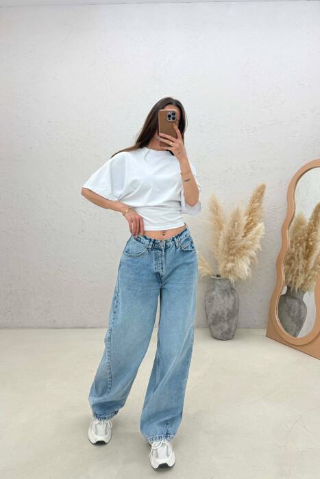 XHINSE NJE NGJYRESHE PER FEMRA NE NGJYRE BLU TE ZBARDHUR - KLAUDIO FASHION