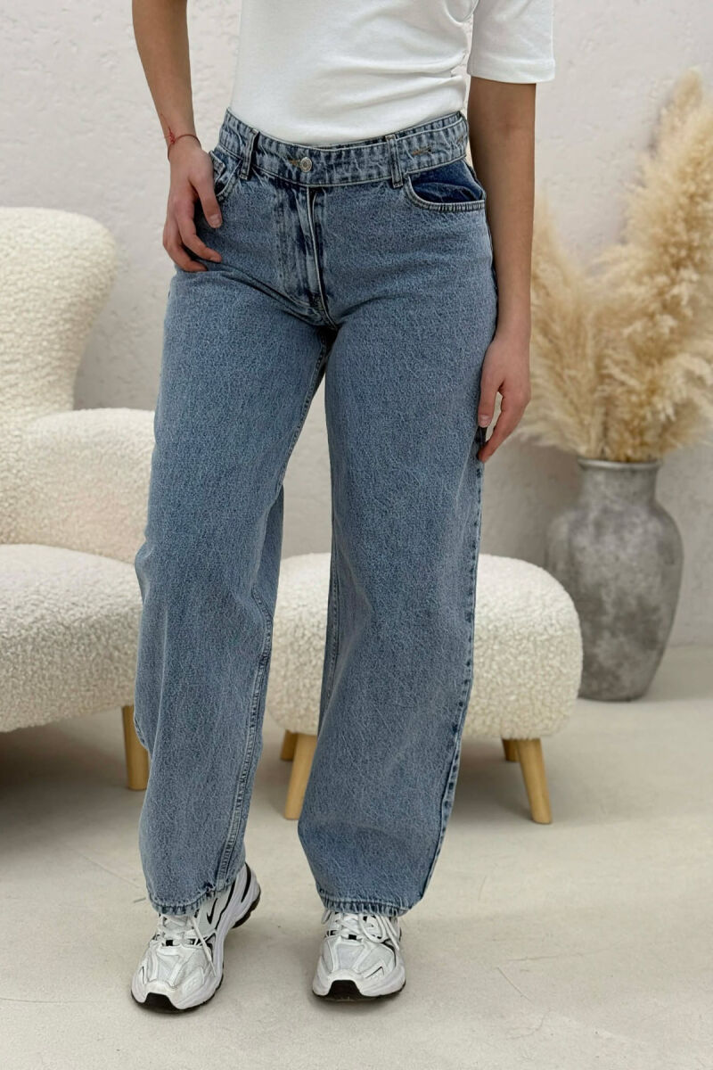 ONE COLOR WOMAN JEANS LIGHTBLUE/BZ - 4