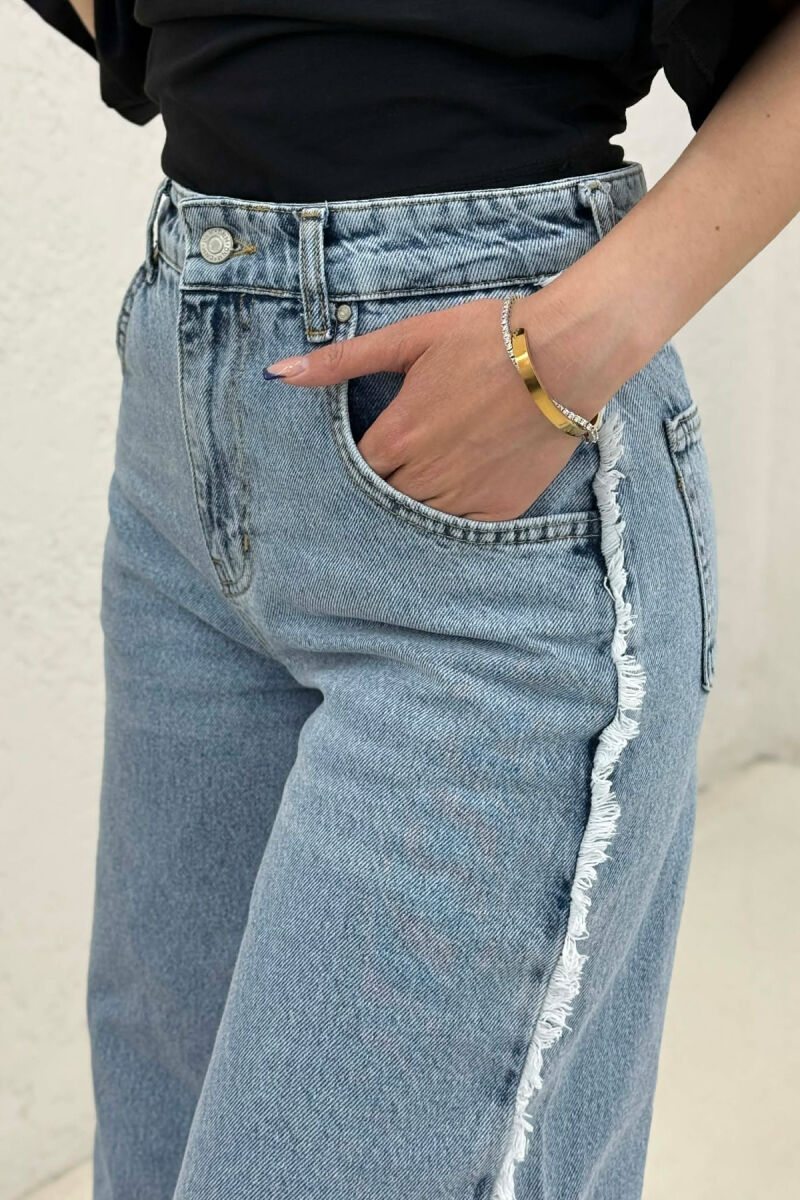 ONE COLOR WOMAN JEANS LIGHTBLUE/BZ - 3