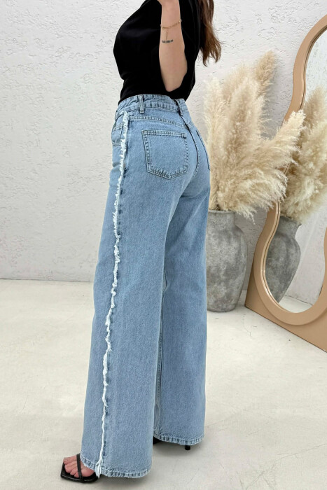 ONE COLOR WOMAN JEANS LIGHTBLUE/BZ - 4