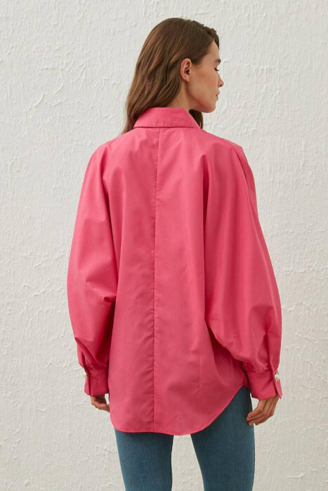 ONE COLOR WOMAN SHIRT FUCHSIA/CIKLAMI - 2