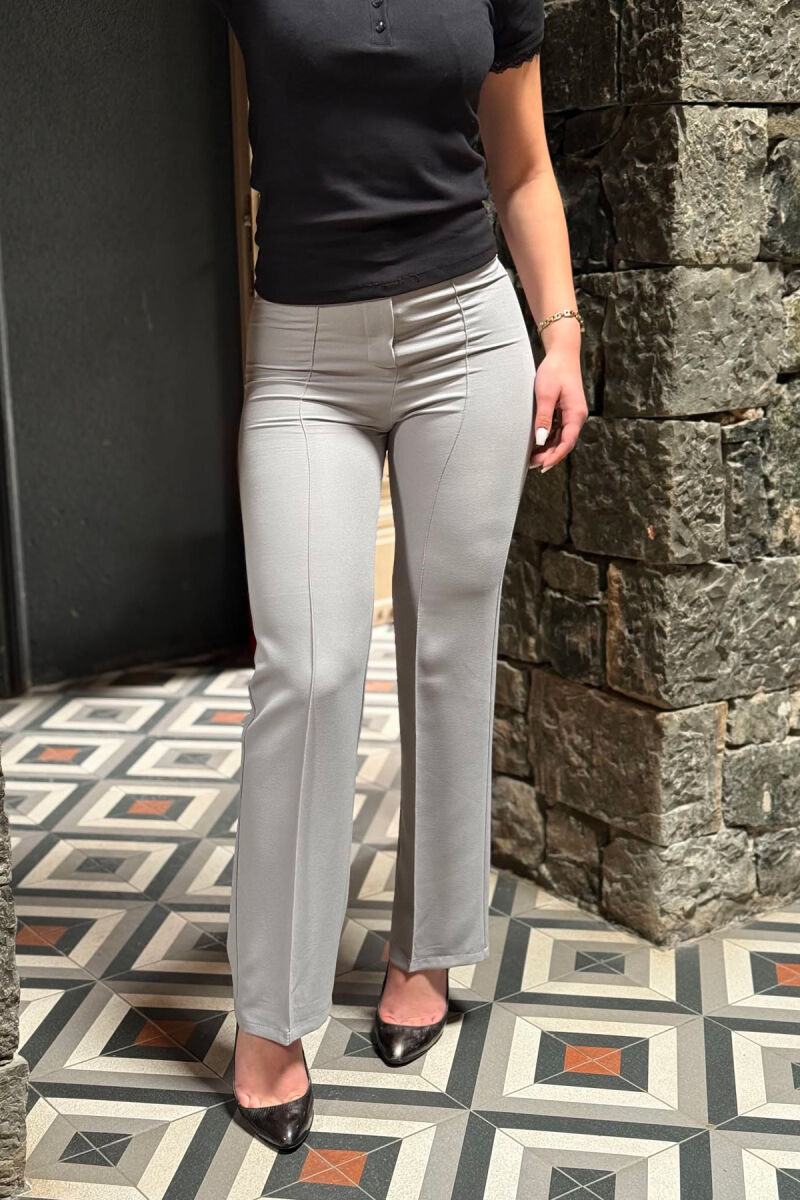 ONE COLOR WOMAN TROUSERS GREY/GRI - 2