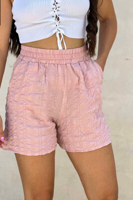 ONE COLOR WOMEN SHORTS PINK/ROZE 