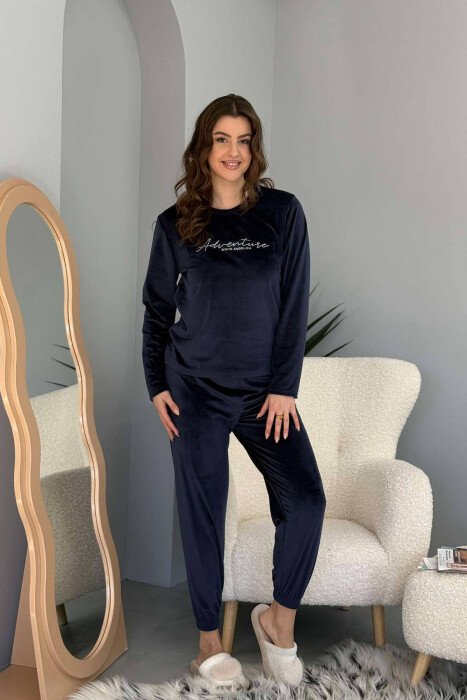 WRITTINGS WOMEN PYJAMAS IN DARK BLUE COLOR 