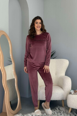 ONE COLOR WRITTINGS WOMEN PYJAMAS VINEGAR/UTHULL 