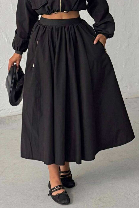 FUND NJE NGJYRESH ME XHEPA ME ZINXHIR PER FEMRA NE NGJYRE TE ZEZE - KLAUDIO FASHION