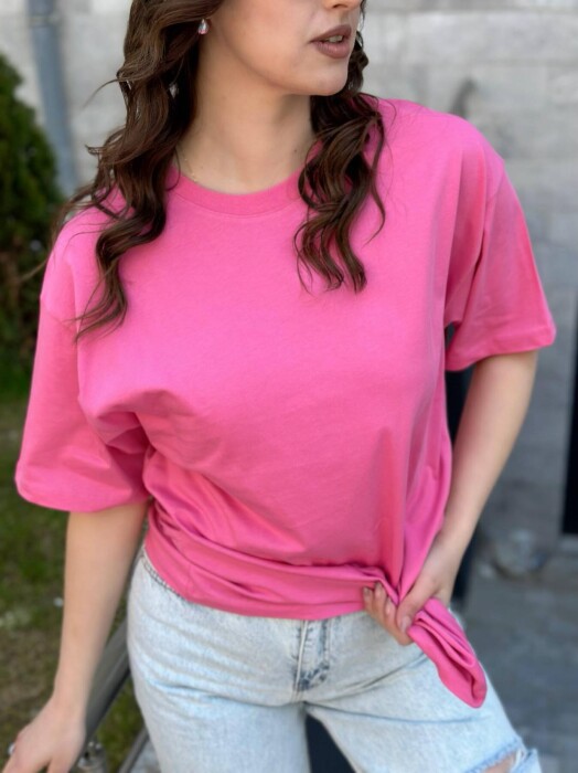 ONE COLORS SIMPLE WOMAN SHIRT PINK/ROZE - 2