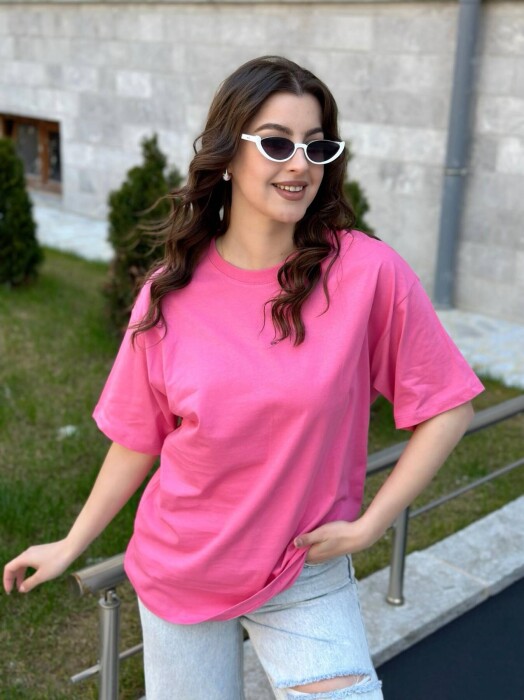 ONE COLORS SIMPLE WOMAN SHIRT PINK/ROZE - 3