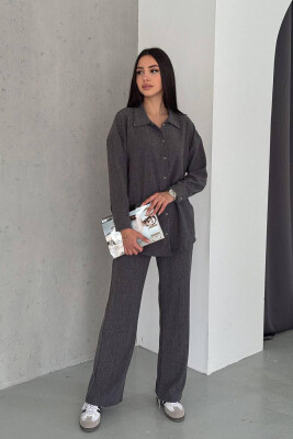 ONE COLORS TWO PIECE WOMAN SET GREY/GRI 