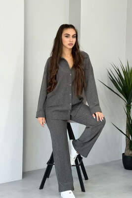 ONE COLORS TWO PIECE WOMAN SET GREY/GRI 