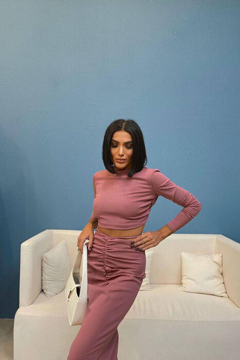 ONE COLORS TWO PIECE WOMAN SET VINEGAR/UTHULL - 2