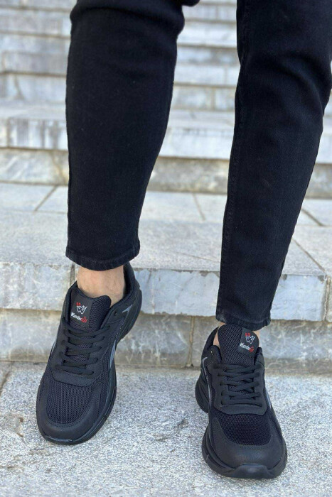 ORCA WRITTING SIMPLE MEN SNEAKERS BLACK/ E ZEZE - 3