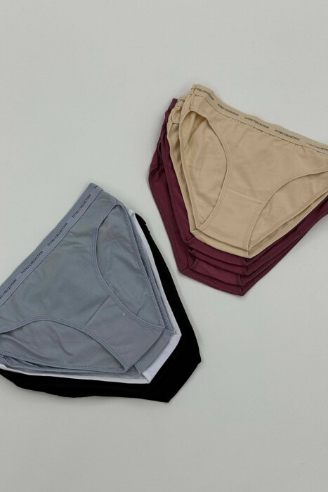 PACK OF 12 PAIR LITTLE WRITTINGS WOMEN BRIEFS MULTIPLE/SHNGJ - 2