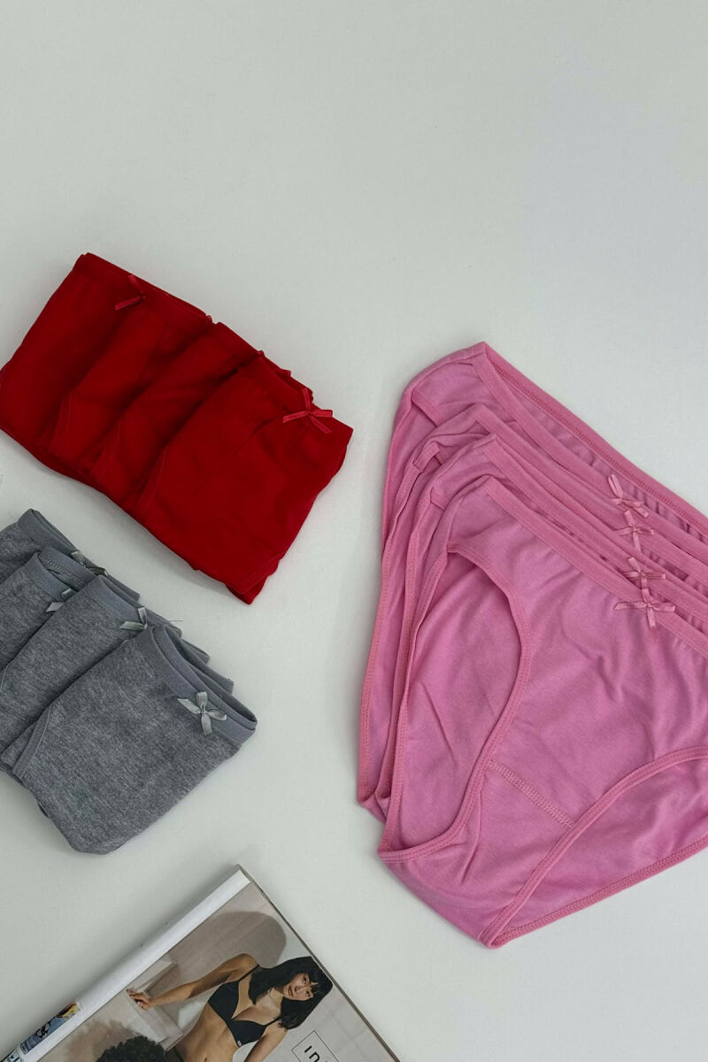 PACK OF 12 PAIR ONE COLOR WOMAN BRIEFS MULTIPLE/SHNGJ - 2