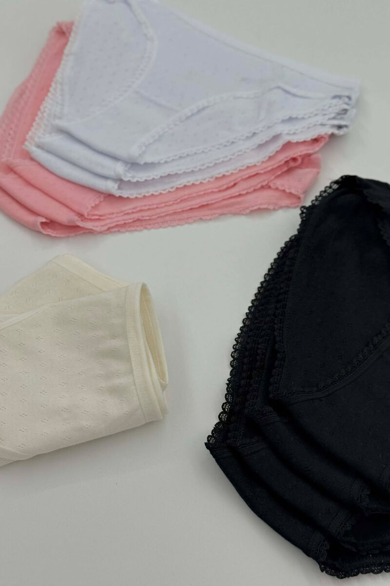 PACK OF 12 PAIR ONE COLOR WOMEN BRIEFS MULTIPLE/SHNGJ - 3