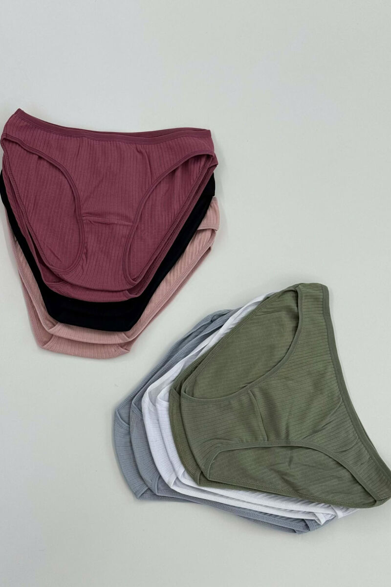 PACK OF 12 PAIR SIMPLE WOMEN BRIEFS MULTIPLE/SHNGJ - 2