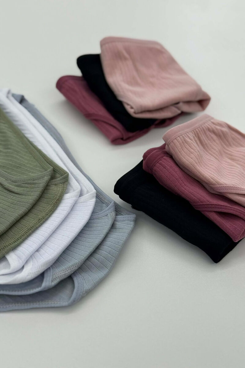 PACK OF 12 PAIR SIMPLE WOMEN BRIEFS MULTIPLE/SHNGJ - 3