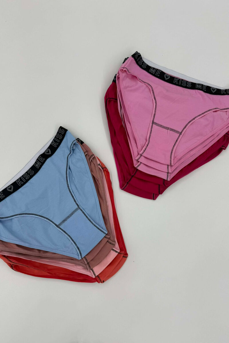 PACK OF 12 PAIR WRITTINGS WOMEN BRIEFS MULTIPLE/SHNGJ - 2